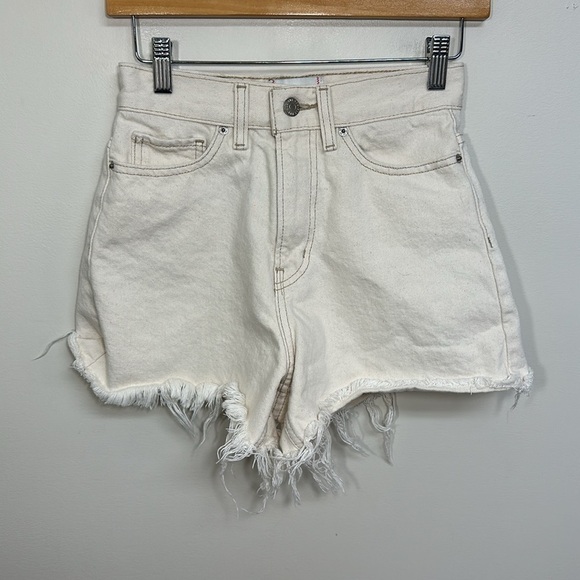 Urban‎ Outfitters BDG A Line Short Cream 25 - Picture 3 of 6